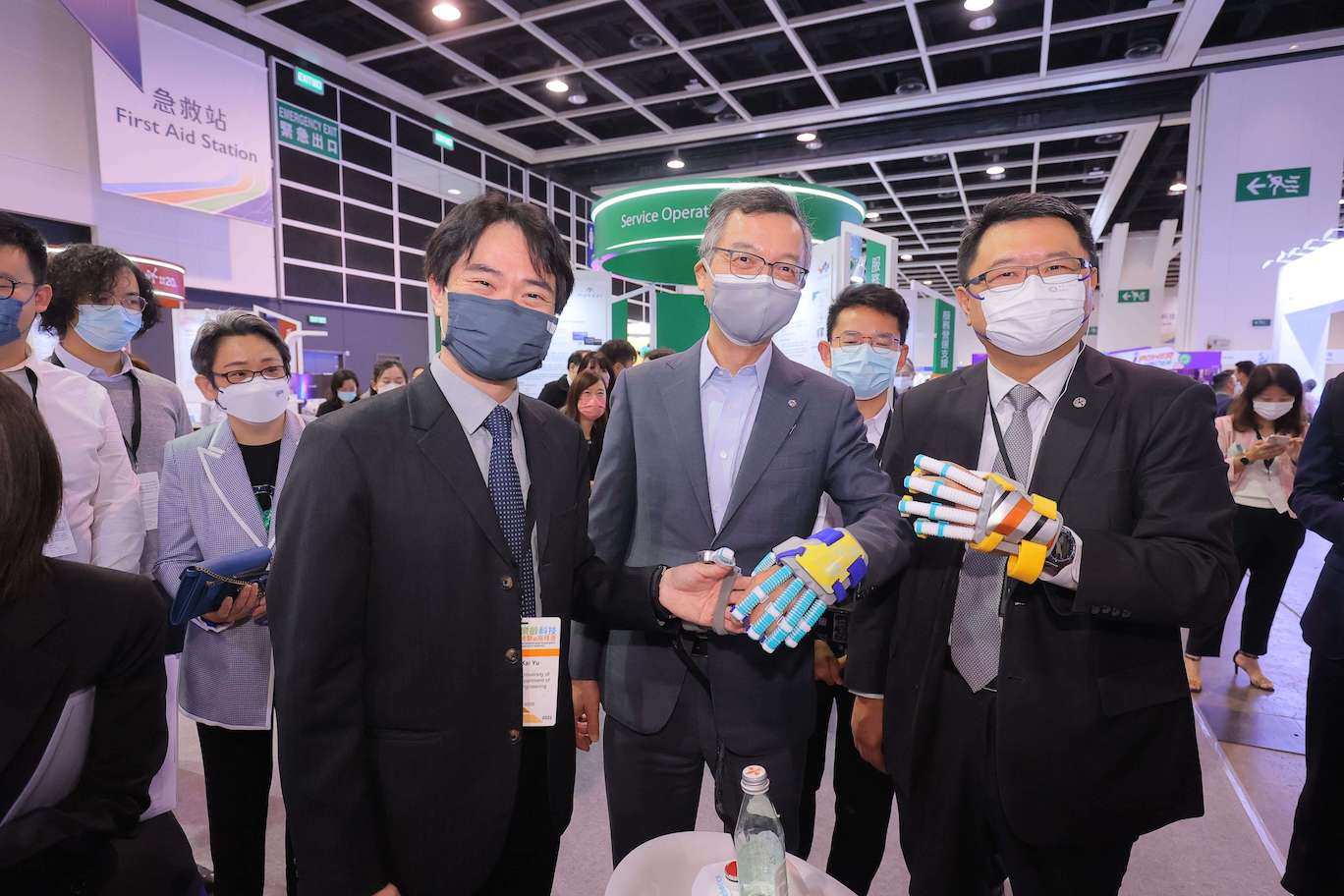 p6tc62650minHKSTP JOINS HAND WITH GOVERNMENT AND HKCSS AT GERONTECH AND INNOVATION EXPO CUM SUMMIT 2