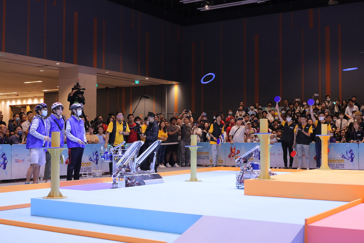 5HKSTP ROBOCON 2023 HONG KONG CONTEST CELEBRATES 20 YEARS OF IGNITING YOUNG IT TALENT TO THRIVING CA