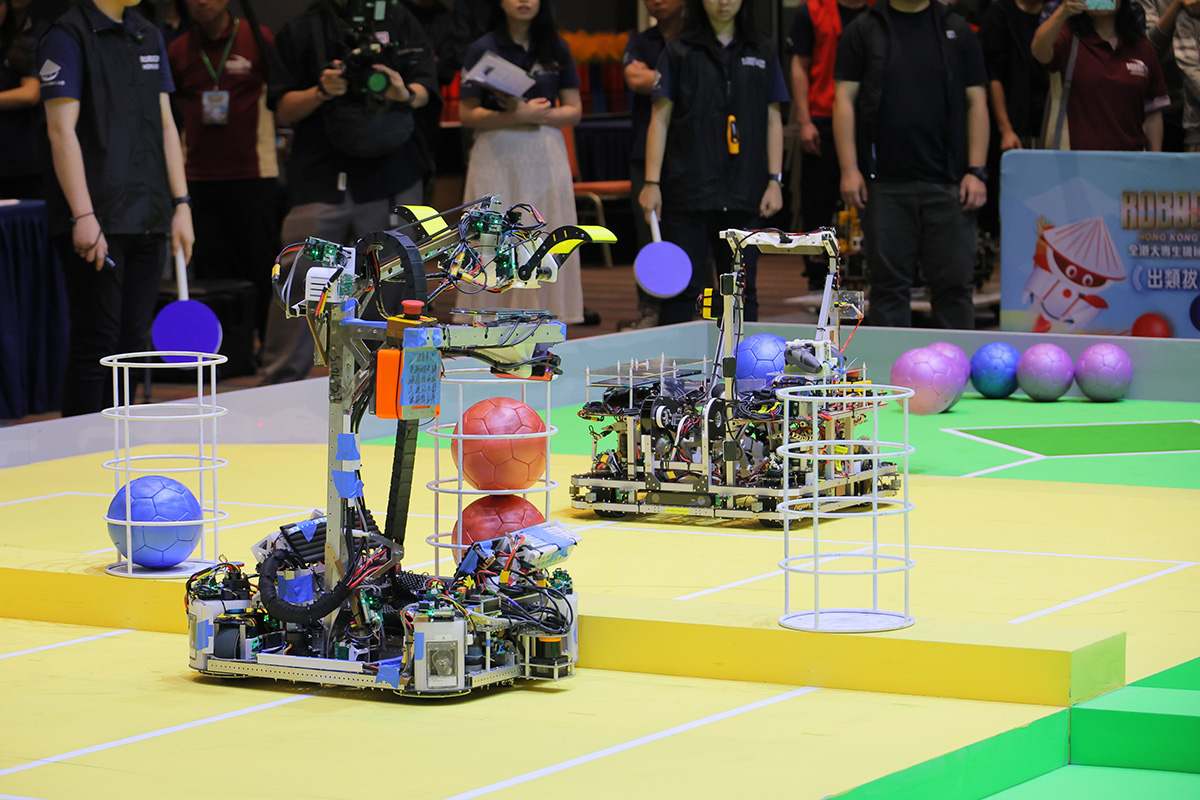 HKSTP Crowns Champion The Chinese University of Hong Kong at Robocon 2024