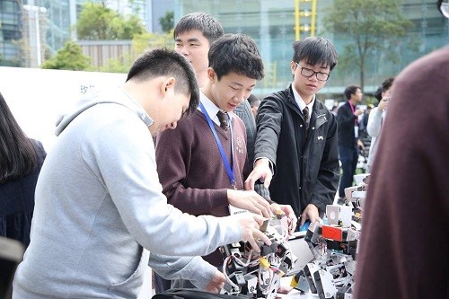 Students showed off their STEM efforts.